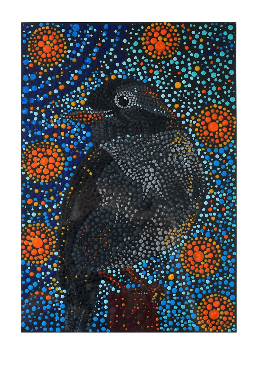 Amsel (Blackbird) — Unframed